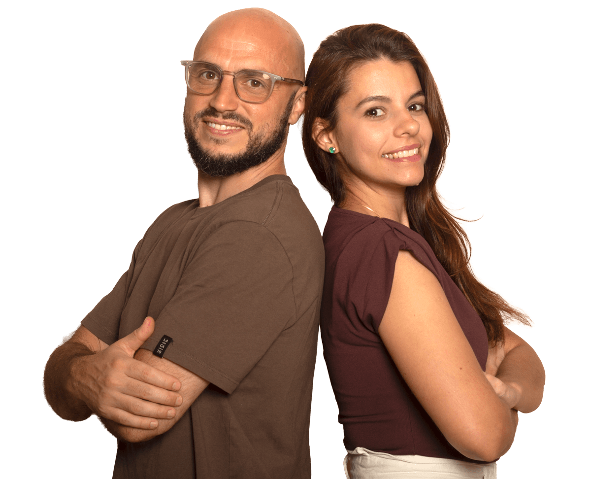 Rafael Calza e Suelen Barbieri
